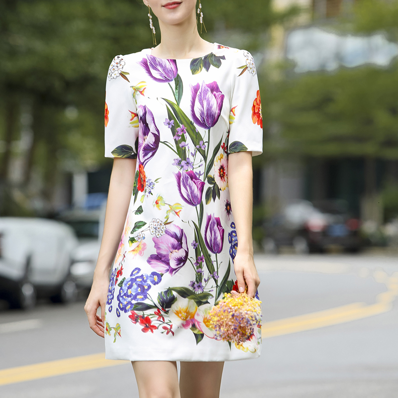 2021 New Autumn Style Retro Printing Flower Short Sleeve Stylish Temperament Thin Dress of High Quality 4m98, Multiple
2021 New Autumn Style Retro Printing Flower Short Sleeve Stylish Temperament Thin Dress of High Quality 4m98, Multiple