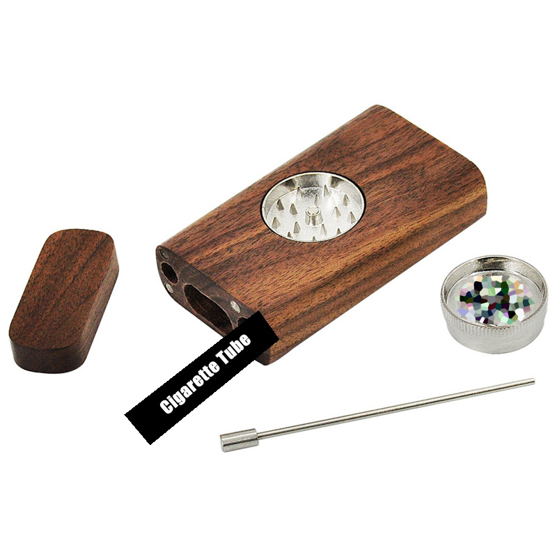 Natural Bamboo Wood Cigarette Holder One Hitter Dugout Smoking Kit Dry Herb Tobacco Grinder Storage Case Box Container Cleaning Needle DHL
Natural Bamboo Wood Cigarette Holder One Hitter Dugout Smoking Kit Dry Herb Tobacco Grinder Storage Case Box Container Cleaning Needle DHL