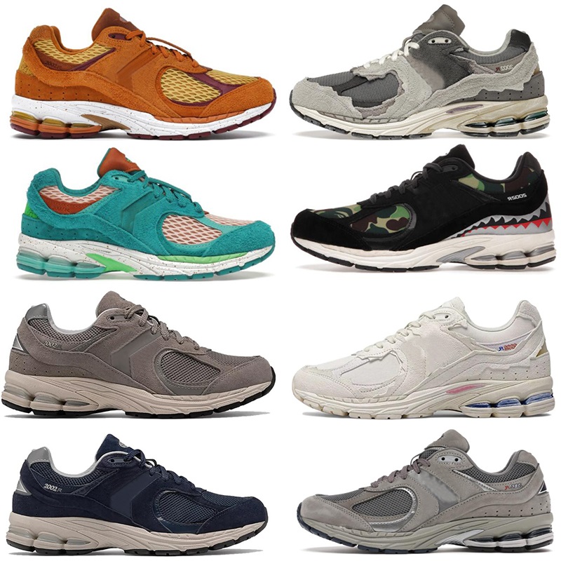 2022 Newest 2002R Running Shoes Protection Pack Sea Salt phantom light Aluminum grey black camo Water Be The Guide Designer sneakers men women Sports Trainers, Shoes box
2022 Newest 2002R Running Shoes Protection Pack Sea Salt phantom light Aluminum grey black camo Water Be The Guide Designer sneakers men women Sports Trainers, Shoes box