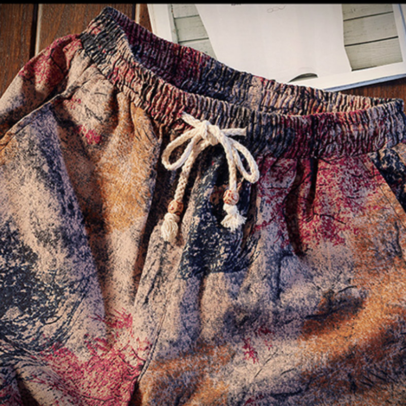 Discounted prices New pattern Summer Best Sellers Korean Edition Man Flower shorts Beach five points Men in casual shorts T200512