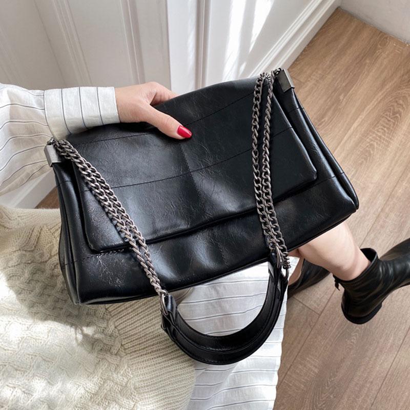 2021 Women Big Chain Crossbody Messenger Bag Shoulder Bags PU Leather Fashion Handbags Good Quality Daily Totes New, Beige
2021 Women Big Chain Crossbody Messenger Bag Shoulder Bags PU Leather Fashion Handbags Good Quality Daily Totes New, Beige