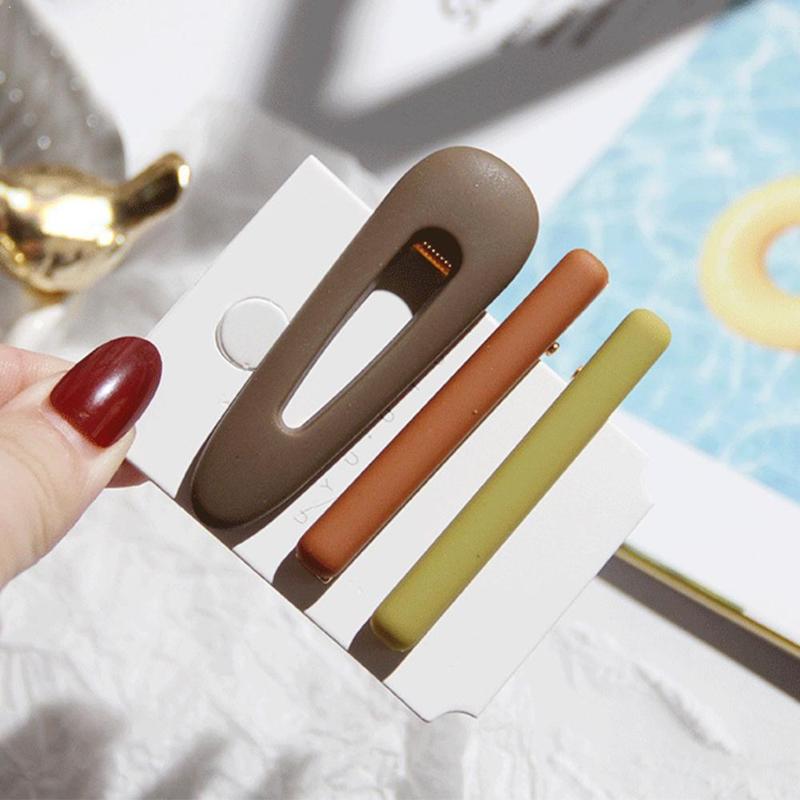 3pcs/set Geometric Barrettes Stylish Elegant Suit Hair Girls Accessories Temperament Hair High Versatile Quality Pins Clips Z2O8
3pcs/set Geometric Barrettes Stylish Elegant Suit Hair Girls Accessories Temperament Hair High Versatile Quality Pins Clips Z2O8