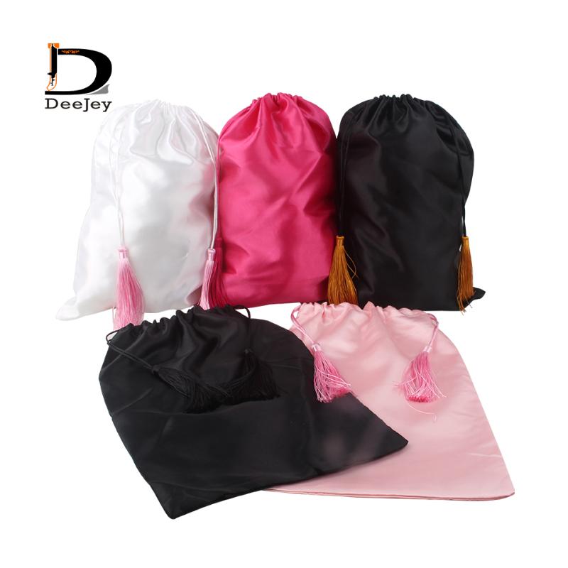 28x40cm Blank white pink black virgin hair packaging satin silk bag with luxury tassels gift hair wigs packing bags
28x40cm Blank white pink black virgin hair packaging satin silk bag with luxury tassels gift hair wigs packing bags