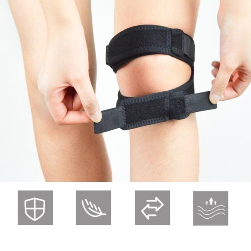Outdoor Sports Protection Patella Guard Shockproof Breathable Adjustable Knee Strap Open-Patella Brace Patella Tendon Band for A, Black
Outdoor Sports Protection Patella Guard Shockproof Breathable Adjustable Knee Strap Open-Patella Brace Patella Tendon Band for A, Black