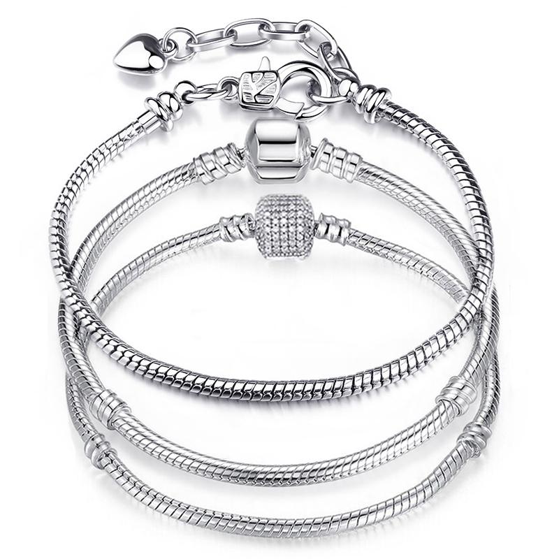 Basic Snake Chain Hidden clasp for Charm Bracelets Beads DIY Jewelry Making Fine Bracelets For Women Accessories Gift
Basic Snake Chain Hidden clasp for Charm Bracelets Beads DIY Jewelry Making Fine Bracelets For Women Accessories Gift