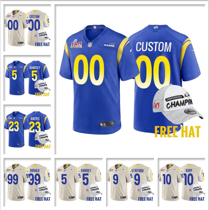 Matthew Stafford Jersey Aaron Donald Tees Cooper Kupp Robert Woods American football Jerseys white Stitched For Mens Womens Kids Jalen Ramsey Cam Akers FREE HATS, As photo style
Matthew Stafford Jersey Aaron Donald Tees Cooper Kupp Robert Woods American football Jerseys white Stitched For Mens Womens Kids Jalen Ramsey Cam Akers FREE HATS, As photo style