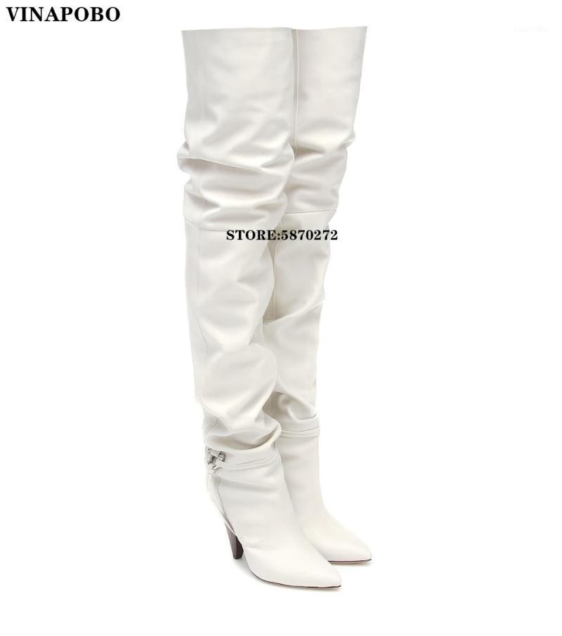 Women fashion Knee High Boots Lady Gold Decor Genuine Leather Long Boots Ladies Spike Spike Heels Shoes Pointed Toe Winter1, As the picture
Women fashion Knee High Boots Lady Gold Decor Genuine Leather Long Boots Ladies Spike Spike Heels Shoes Pointed Toe Winter1, As the picture