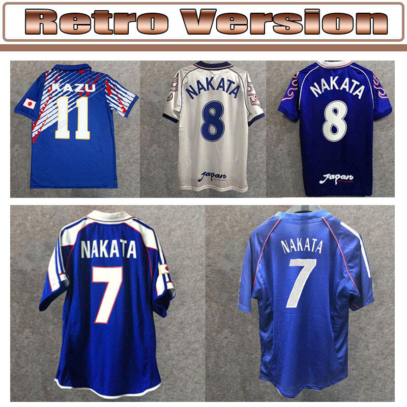top retro jersey 00 02 06 Japan NAKATA Mens Soccer Jerseys 94 96 98 National Team SOMA AKITA OKANO KAWAGUCHI Home Away Football, 2006
top retro jersey 00 02 06 Japan NAKATA Mens Soccer Jerseys 94 96 98 National Team SOMA AKITA OKANO KAWAGUCHI Home Away Football, 2006