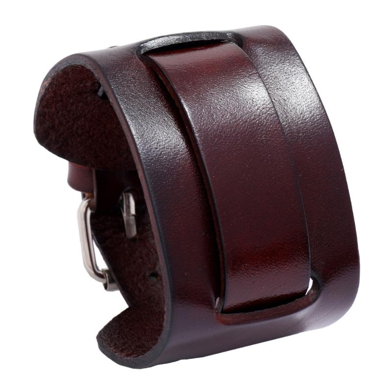 Wide Wrap Layer Bangle Black Genuine Leather Material Punk Men Watch Bracelet Jewelry Geometric Cuff Jewelry Pulsera Hombre
Wide Wrap Layer Bangle Black Genuine Leather Material Punk Men Watch Bracelet Jewelry Geometric Cuff Jewelry Pulsera Hombre