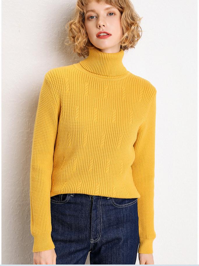 Fashion Sweater Women 2020 Women White Turtleneck Sweater Pullover Loose Thick Jumper Female B160, Black
Fashion Sweater Women 2020 Women White Turtleneck Sweater Pullover Loose Thick Jumper Female B160, Black