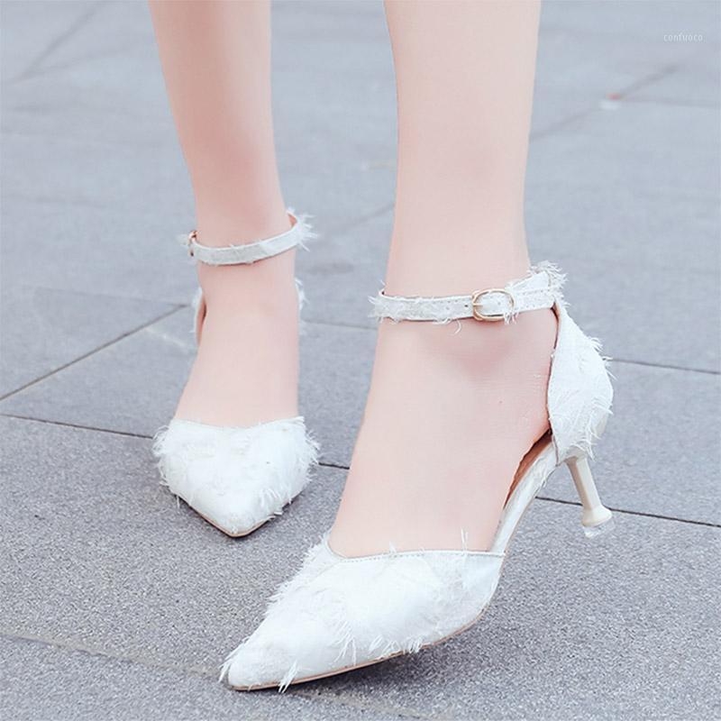 Women Wedding Shoes White Bridal Shoes Ankle Strap Dress Woman Pointed Toe D'Orsay Pumps High Heel Party Shoe Female 7295L1, Black
Women Wedding Shoes White Bridal Shoes Ankle Strap Dress Woman Pointed Toe D'Orsay Pumps High Heel Party Shoe Female 7295L1, Black