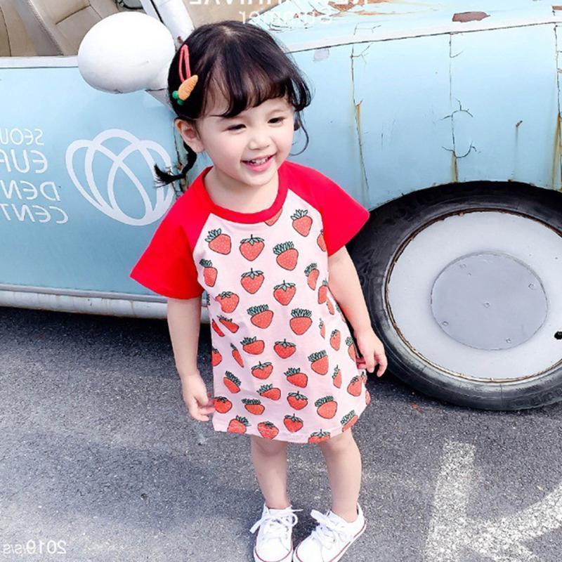 New Summer Baby Infantile Dress Sleeve Strawberry Pattern Dress Children Baby Princess Children Clothes Flower Style1, As pic
New Summer Baby Infantile Dress Sleeve Strawberry Pattern Dress Children Baby Princess Children Clothes Flower Style1, As pic