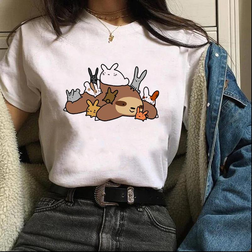 women plaid funny rabbit sloth animal cartoon short sleeve tees graphic female ladies womens lady t shirt t shirt t shirts, White
women plaid funny rabbit sloth animal cartoon short sleeve tees graphic female ladies womens lady t shirt t shirt t shirts, White