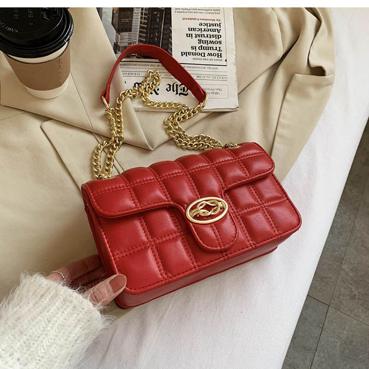 HBP Lattice Square Crossbody bag 2021 Fashion New High-quality PU Leather Women's Designer Handbag Chain Shoulder Messenger Bag, Red
HBP Lattice Square Crossbody bag 2021 Fashion New High-quality PU Leather Women's Designer Handbag Chain Shoulder Messenger Bag, Red