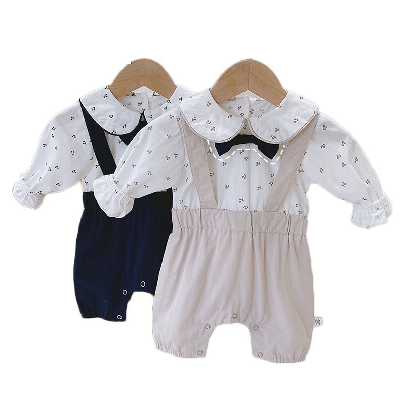 2021 New Rompers Spring Gentleman Style Baby Clothing Newborn Infant Boys Long Sleeve Jumpsuit with Bow 0-24m L5vi, Ml105apricot
2021 New Rompers Spring Gentleman Style Baby Clothing Newborn Infant Boys Long Sleeve Jumpsuit with Bow 0-24m L5vi, Ml105apricot