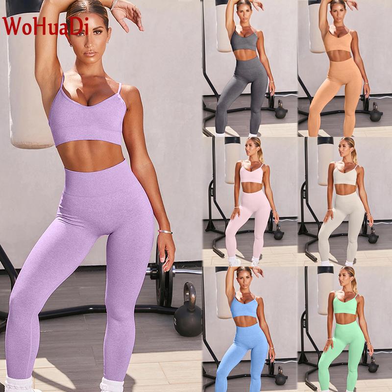 WOHUADI Seamless Sport Bra Set Women Gym Workout Clothes Yoga Set FitnessTop Bra +Leggings Female portswear athletic, Green bra
WOHUADI Seamless Sport Bra Set Women Gym Workout Clothes Yoga Set FitnessTop Bra +Leggings Female portswear athletic, Green bra
