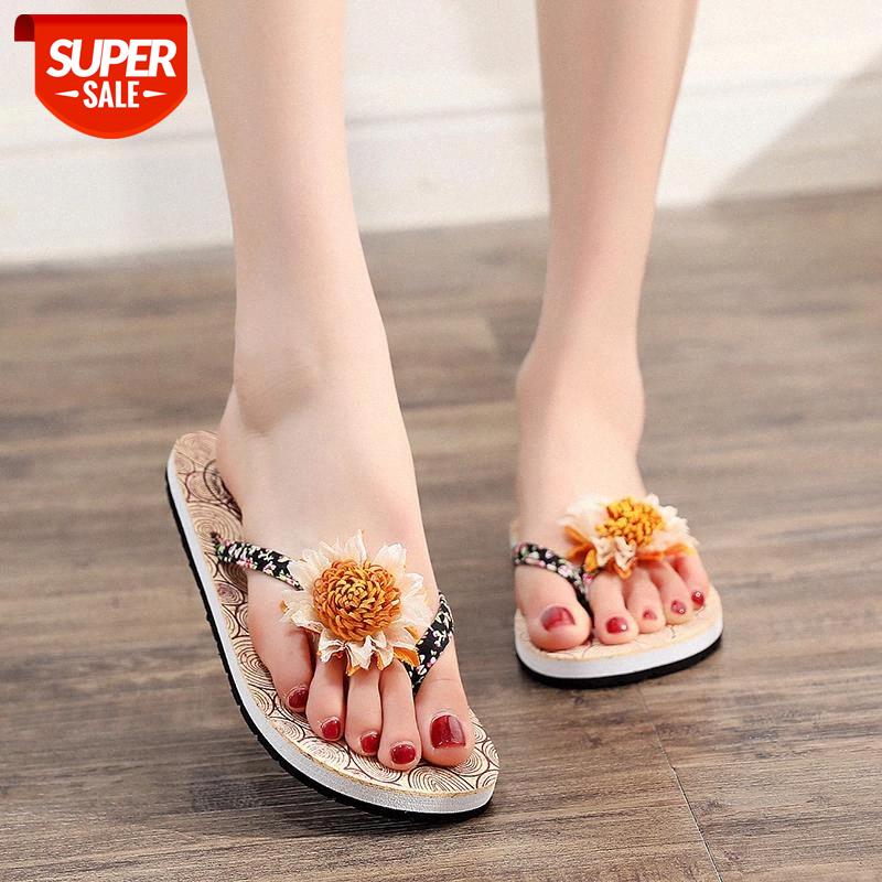 Beach Slippers Women Bohemia Summer Flat Flip Flops Flower Fashion Casual Slipper Slides Vacation Soft Shoes Sandals #zk5O, Green
Beach Slippers Women Bohemia Summer Flat Flip Flops Flower Fashion Casual Slipper Slides Vacation Soft Shoes Sandals #zk5O, Green