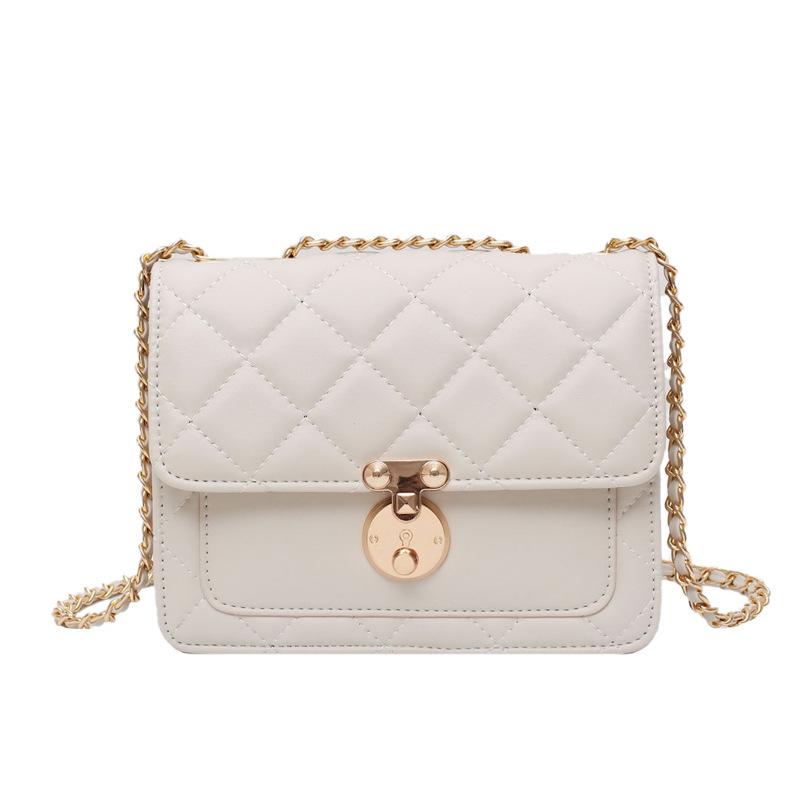 Brand Women's Handbags 2021 New Crossbody Shoulder Bags Korean Fashion Lock Diamond Chain Small Square Bag PU Undefined Wallets, Black
Brand Women's Handbags 2021 New Crossbody Shoulder Bags Korean Fashion Lock Diamond Chain Small Square Bag PU Undefined Wallets, Black
