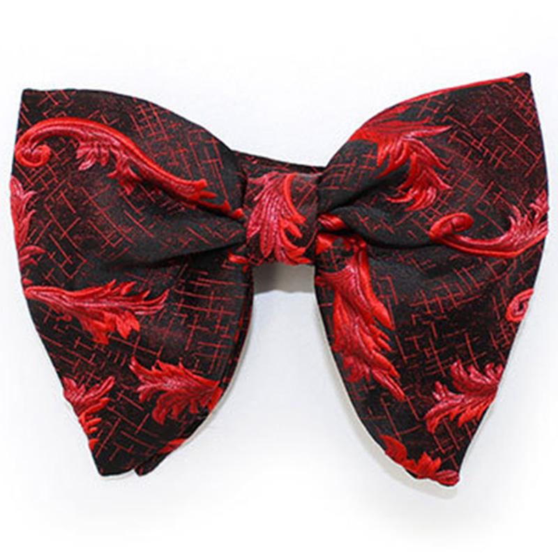 RBOCONew Big Bow Ties Men's Novelty Floral Bowtie Red Black Solid Fashion Flowers Bow Tie For Men Women Wedding Accessories
RBOCONew Big Bow Ties Men's Novelty Floral Bowtie Red Black Solid Fashion Flowers Bow Tie For Men Women Wedding Accessories