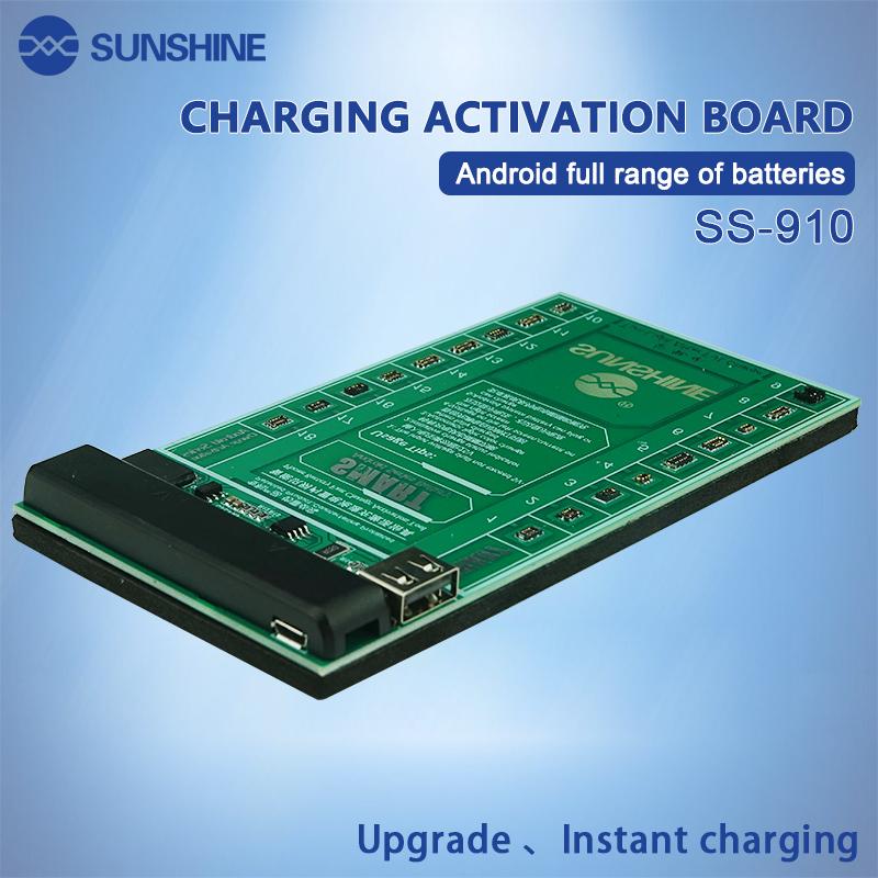 Sunshine ss-910 Android Safe Battery Activation Board For Sam HTC.SONY Huawei Battery Activate Charge Board Activation Plate