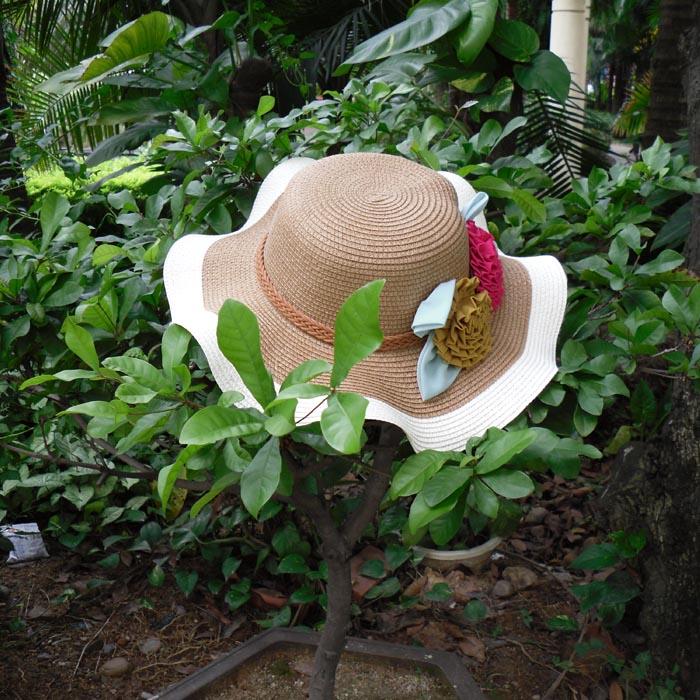 Wide Brim Hats Beach Sun Hat Sombreros Women's Summer For Women Foldable Flower Chapeu Feminino De Praia Headwear Chapeau, Khaki
Wide Brim Hats Beach Sun Hat Sombreros Women's Summer For Women Foldable Flower Chapeu Feminino De Praia Headwear Chapeau, Khaki