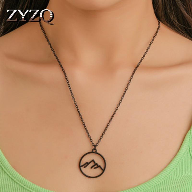 ZYZQ Trendy Daily Wear Chain Necklace With Simple Round Moutain Pattern Design Two Color Available New Year's Gift Wholesale Lot
ZYZQ Trendy Daily Wear Chain Necklace With Simple Round Moutain Pattern Design Two Color Available New Year's Gift Wholesale Lot