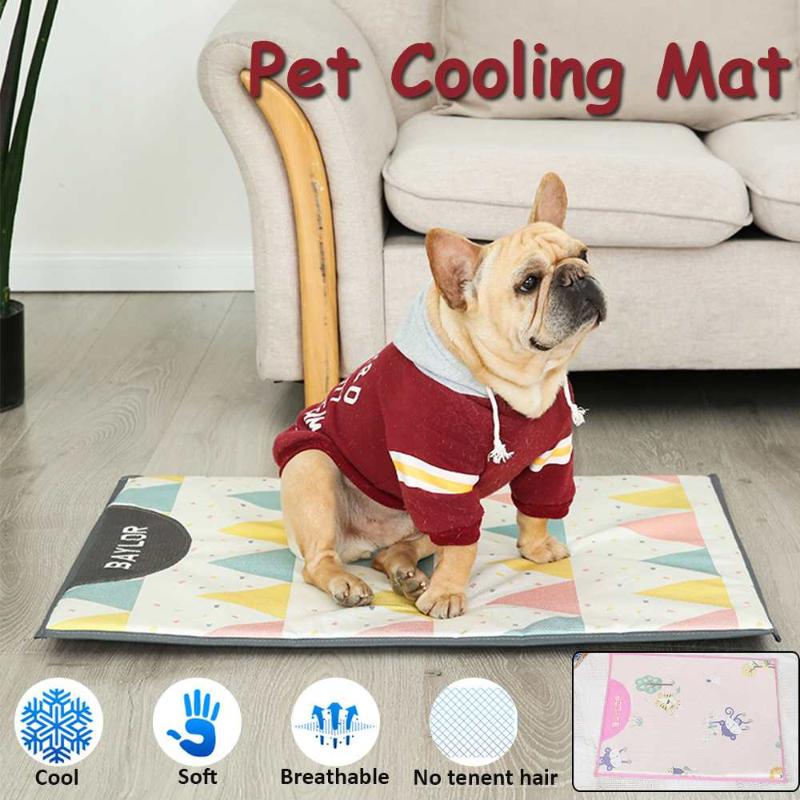 S/M/L Size New Summer Cooling Mats Blanket Pet Dog Silk Bed Sofa Sleeping Pad For Cats Cushion Pet Accessories, Gray
S/M/L Size New Summer Cooling Mats Blanket Pet Dog Silk Bed Sofa Sleeping Pad For Cats Cushion Pet Accessories, Gray