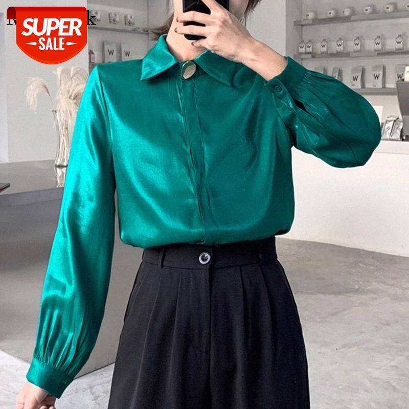 2021 Autumn Solid Womens Tops and Blouses Long Sleeve Turn-down Collar Women Shirts Button Up Cardigan Blouses Women Casual 8911 #9O29, White
2021 Autumn Solid Womens Tops and Blouses Long Sleeve Turn-down Collar Women Shirts Button Up Cardigan Blouses Women Casual 8911 #9O29, White