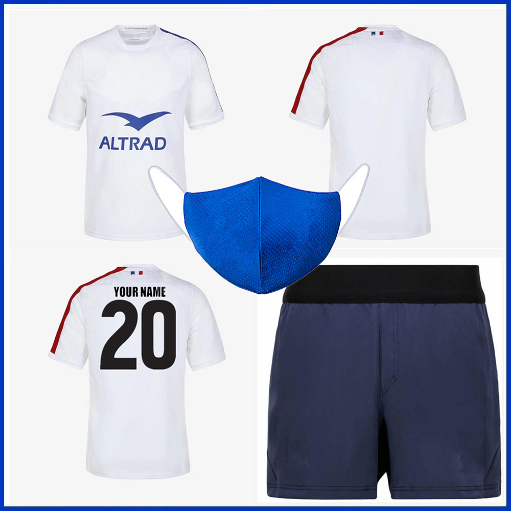 2020 FRANCE AWAY RUGBY JERSEY 2021 France Rugby TRAINING SHORTS JERSEY size S-M-L-XL-XXL-3XL-4XL, 3pcs 
2020 FRANCE AWAY RUGBY JERSEY 2021 France Rugby TRAINING SHORTS JERSEY size S-M-L-XL-XXL-3XL-4XL, 3pcs