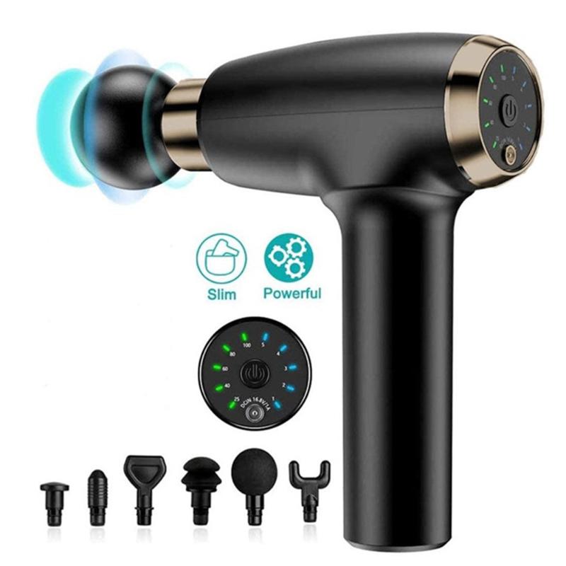 Fascia Massager Deep Tissue Massage Vibration Massage Handheld Body Muscle Massager Device Relaxation Treatments EK-New
Fascia Massager Deep Tissue Massage Vibration Massage Handheld Body Muscle Massager Device Relaxation Treatments EK-New