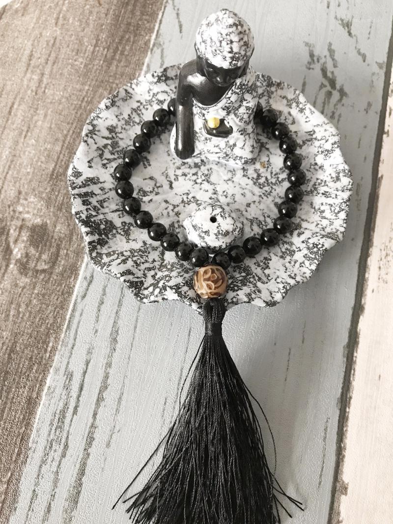 Hand Knotted Mala Mini Rosaries Bracelets 8MM Black Onyx Bracelet healing Mala beads Energy Prayer Bracelets Wrist Yoga Bracelet1
Hand Knotted Mala Mini Rosaries Bracelets 8MM Black Onyx Bracelet healing Mala beads Energy Prayer Bracelets Wrist Yoga Bracelet1
