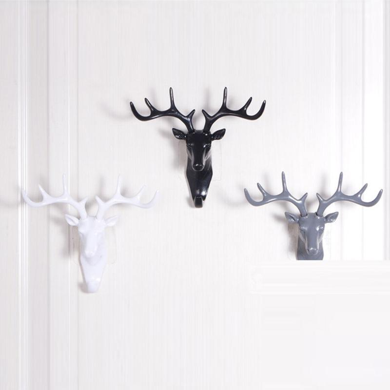 Creative Deer Wall Hanger Door Hooks Cloth Hat Tie Shelf Adhesive Hanger Antlers Head Overcoat Clothes Hooks Bag Organizer #LR1
Creative Deer Wall Hanger Door Hooks Cloth Hat Tie Shelf Adhesive Hanger Antlers Head Overcoat Clothes Hooks Bag Organizer #LR1