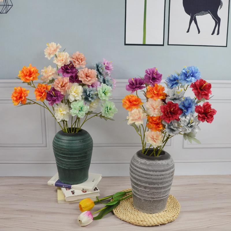 Decorative Flowers & Wreaths Flone 3 Heads Of Grass Core Peony Retro Artificial Flower High Quality Daffodils Home Decor Wedding Floral Arra
Decorative Flowers & Wreaths Flone 3 Heads Of Grass Core Peony Retro Artificial Flower High Quality Daffodils Home Decor Wedding Floral Arra