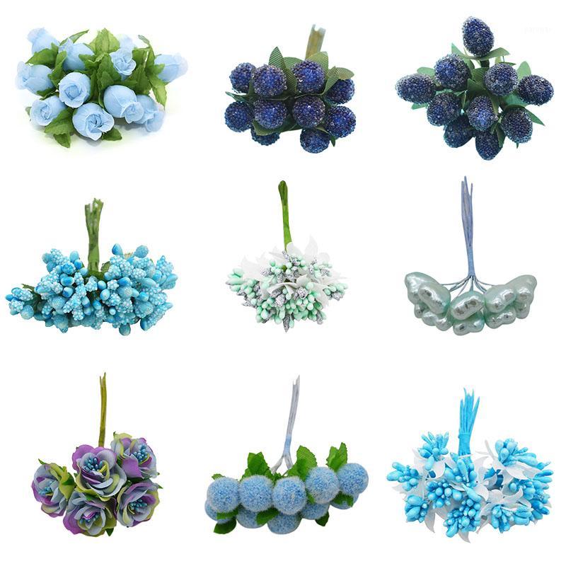 Blue Mixed Artificial Fake Flowers Cherry Stamen Berries Wedding Bride Bouquet DIY Wreaths Crafts Christmas Gift Decor Supplies1, F14
Blue Mixed Artificial Fake Flowers Cherry Stamen Berries Wedding Bride Bouquet DIY Wreaths Crafts Christmas Gift Decor Supplies1, F14