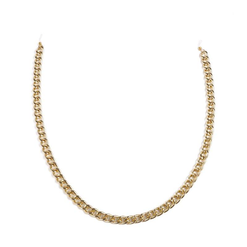 New Thick Basic Design Gilding Chain Punk Style Women Sunglasses Chains Beautiful Metal Eyewear Chain Fix By Rubber Ring Wholesale