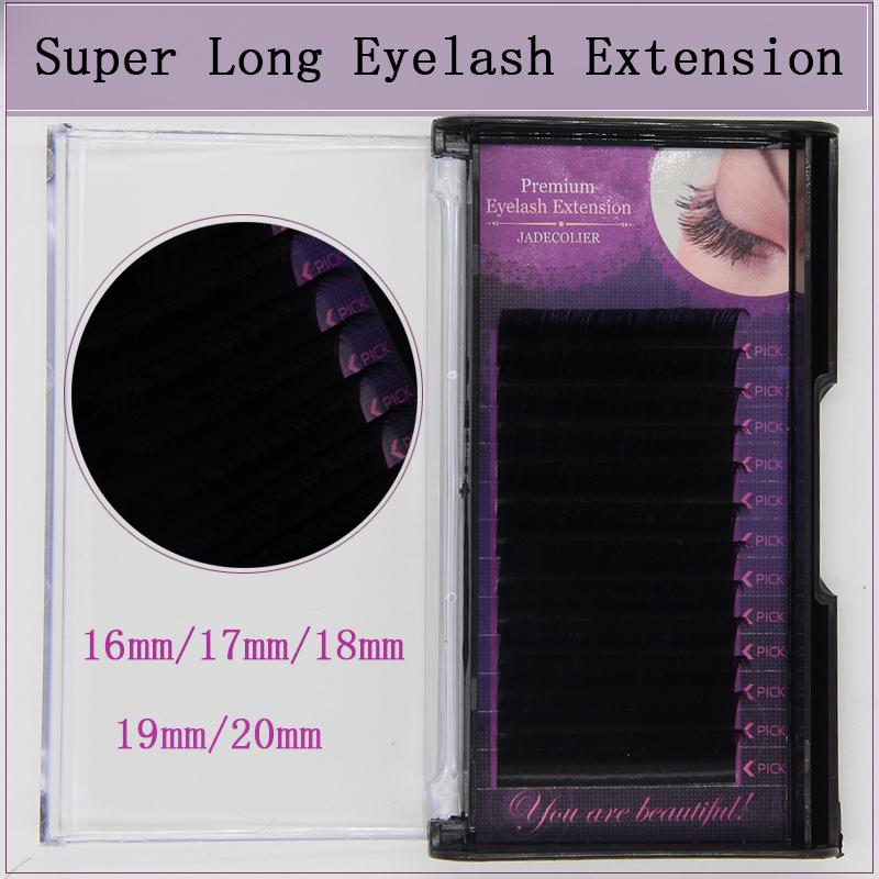 New 1 Tray High Quality 15mm/16mm/17mm/18mm/19mm/20mm Super Long Individual Eyelash Extension Soft Professionals Mink Eyelash
New 1 Tray High Quality 15mm/16mm/17mm/18mm/19mm/20mm Super Long Individual Eyelash Extension Soft Professionals Mink Eyelash