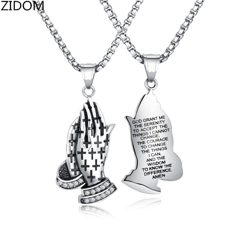 Pendant Necklaces 2021 Men Hiphop Praying Hands With Bible Shape Stainless Steel Fashion Vintage Necklace Male Jewelry Gifts
Pendant Necklaces 2021 Men Hiphop Praying Hands With Bible Shape Stainless Steel Fashion Vintage Necklace Male Jewelry Gifts