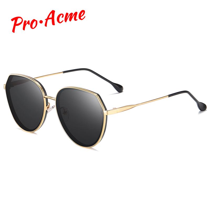 Sunglasses Pro Acme Round Polarized Women Design Black Gradient Lenses Sun Glasses Ladies Shades For PC1530
Sunglasses Pro Acme Round Polarized Women Design Black Gradient Lenses Sun Glasses Ladies Shades For PC1530