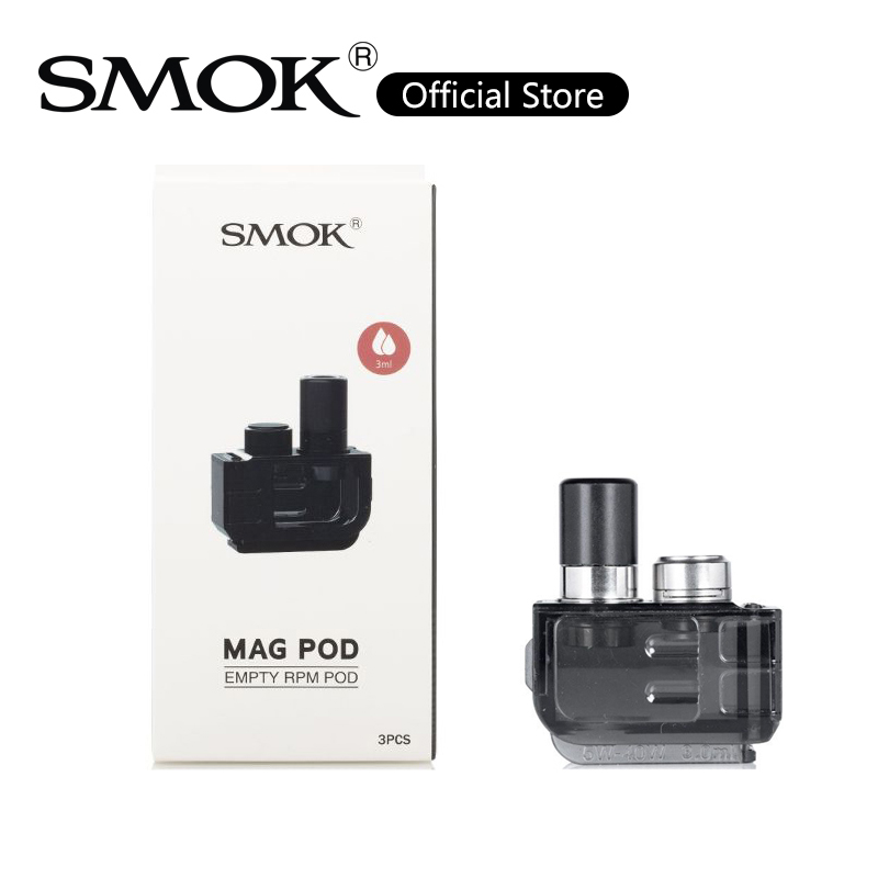 SMOK Mag Pod Empty RPM Pod 3ml Cartridge Replacement Tank For Mag Pod Kit 100% Original
SMOK Mag Pod Empty RPM Pod 3ml Cartridge Replacement Tank For Mag Pod Kit 100% Original