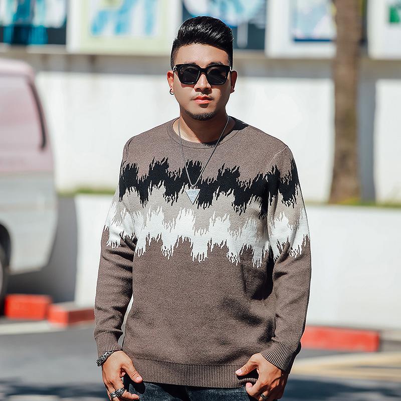 Large Size Plus size Men's Autumn and Winter Warm Sweater Fashion Colorblock Men's Knitting Sweater, Style 1
Large Size Plus size Men's Autumn and Winter Warm Sweater Fashion Colorblock Men's Knitting Sweater, Style 1