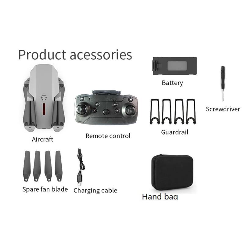 E88 Drone 4K Mini Drone with Dual Camera Profesional Quadrocopters RC Helicopter FPV Real-time Transmission Gift For Kids
E88 Drone 4K Mini Drone with Dual Camera Profesional Quadrocopters RC Helicopter FPV Real-time Transmission Gift For Kids