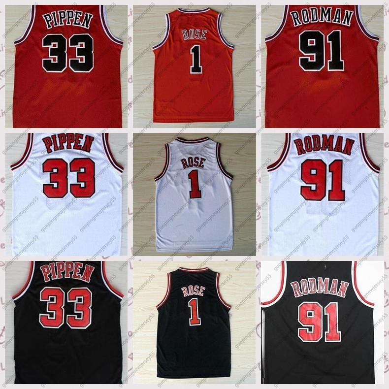 2021 low-priced Men Retro Basketball Jersey Derrick 1 Rose Scottie 33 Pippen Vintage Dennis 91 Rodman Breathable Size S-2XL Blue white black Red
2021 low-priced Men Retro Basketball Jersey Derrick 1 Rose Scottie 33 Pippen Vintage Dennis 91 Rodman Breathable Size S-2XL Blue white black Red