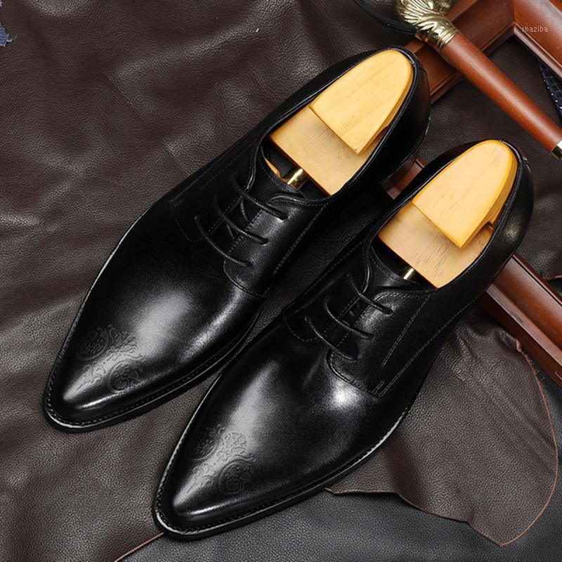 2020 Autumn Men leather shoes business dress suit shoes men Bullock genuine leather black laces wedding mens1
2020 Autumn Men leather shoes business dress suit shoes men Bullock genuine leather black laces wedding mens1