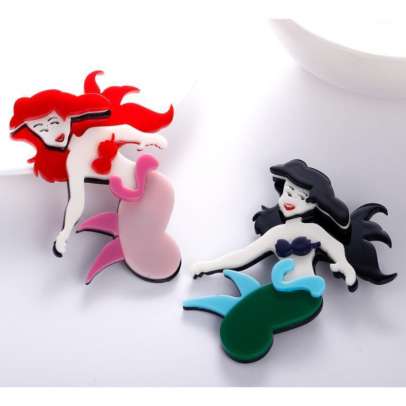 FishPeach New Arrival Big Mermaid Acrylic Brooch For Women Girls Handmade Sea-maid Vintage Brooches Pins Scarf Coat Pins Badge1
FishPeach New Arrival Big Mermaid Acrylic Brooch For Women Girls Handmade Sea-maid Vintage Brooches Pins Scarf Coat Pins Badge1