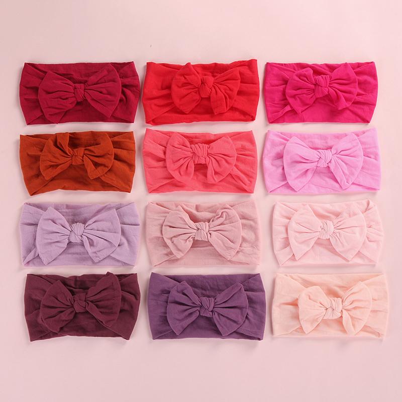 27pcs/lot Knot Bows Nylon Head Wraps Baby Girls Soft Nylon Turban Headband Girls Hair Accessories 27 Colors 
27pcs/lot Knot Bows Nylon Head Wraps Baby Girls Soft Nylon Turban Headband Girls Hair Accessories 27 Colors