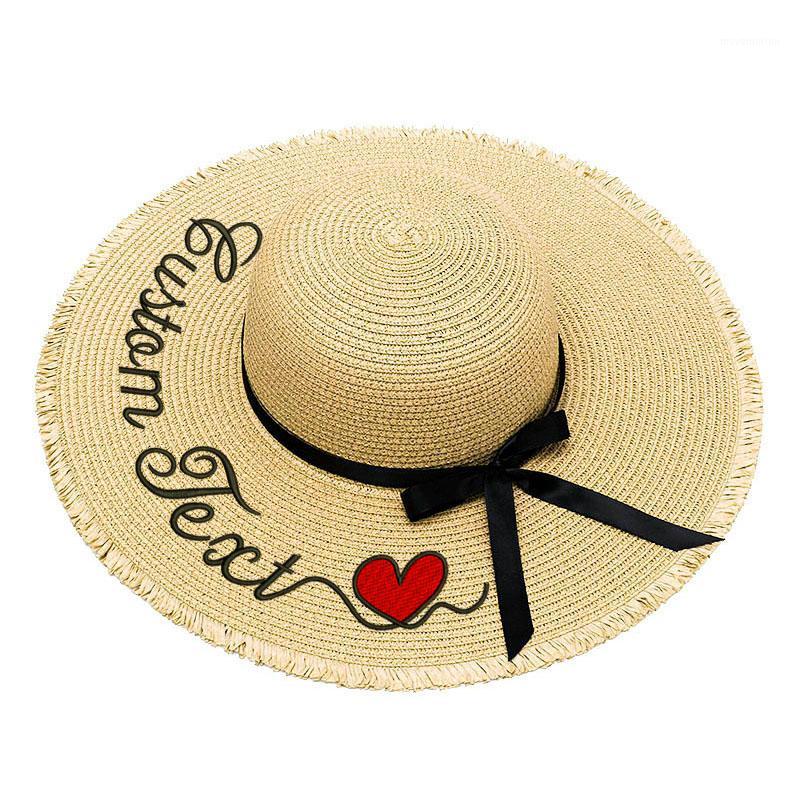 Embroidery Personalized Custom Text Your Name Women Sun Hat Large Brim Straw Hat Outdoor Beach Summer Cap Dropshipping1, H5
Embroidery Personalized Custom Text Your Name Women Sun Hat Large Brim Straw Hat Outdoor Beach Summer Cap Dropshipping1, H5
