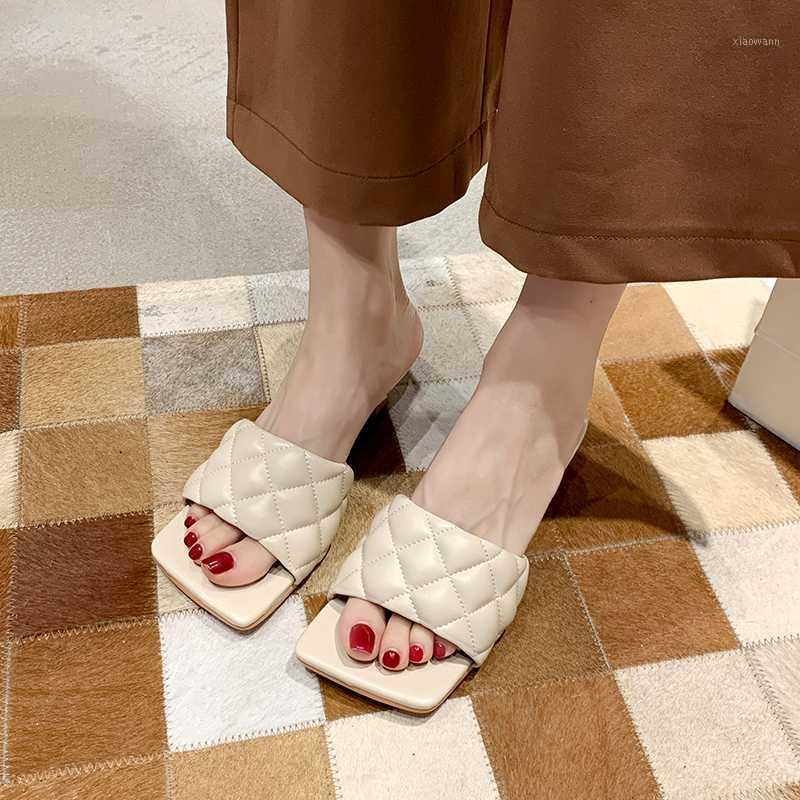 Diamond Pattern High Heel Slippers Sandals Women Square Toe Slippers Sandals Summer Thin Heels Slides Women Slides Black Beige1, Beige
Diamond Pattern High Heel Slippers Sandals Women Square Toe Slippers Sandals Summer Thin Heels Slides Women Slides Black Beige1, Beige