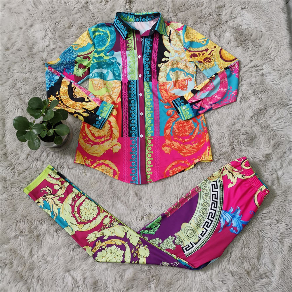 Fashion Women's Two Piece Pants Suits with Hot Digital Printing Sports Style 2 Pieces Suit Tracksuit Women Winter Outfits Woman Clothing 1919, As picture
Fashion Women's Two Piece Pants Suits with Hot Digital Printing Sports Style 2 Pieces Suit Tracksuit Women Winter Outfits Woman Clothing 1919, As picture