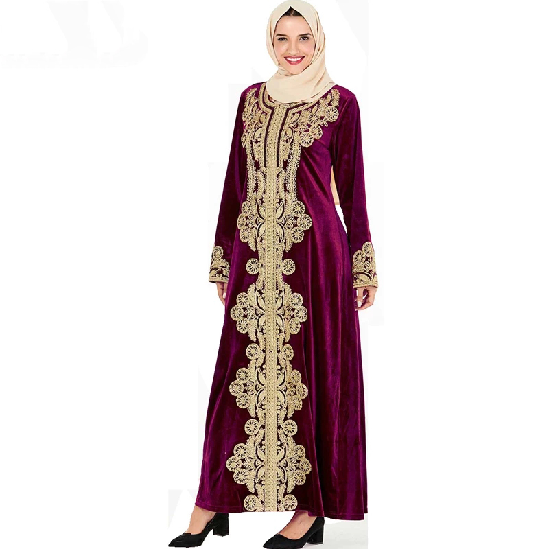 Winter Velvet Abaya Arabic Hijab Muslim long Dress Caftan Kaftan Moroc Abayas Tesettur Elbise Robe Musulmane Longue Islam Turkey, Black;gray
Winter Velvet Abaya Arabic Hijab Muslim long Dress Caftan Kaftan Moroc Abayas Tesettur Elbise Robe Musulmane Longue Islam Turkey, Black;gray
