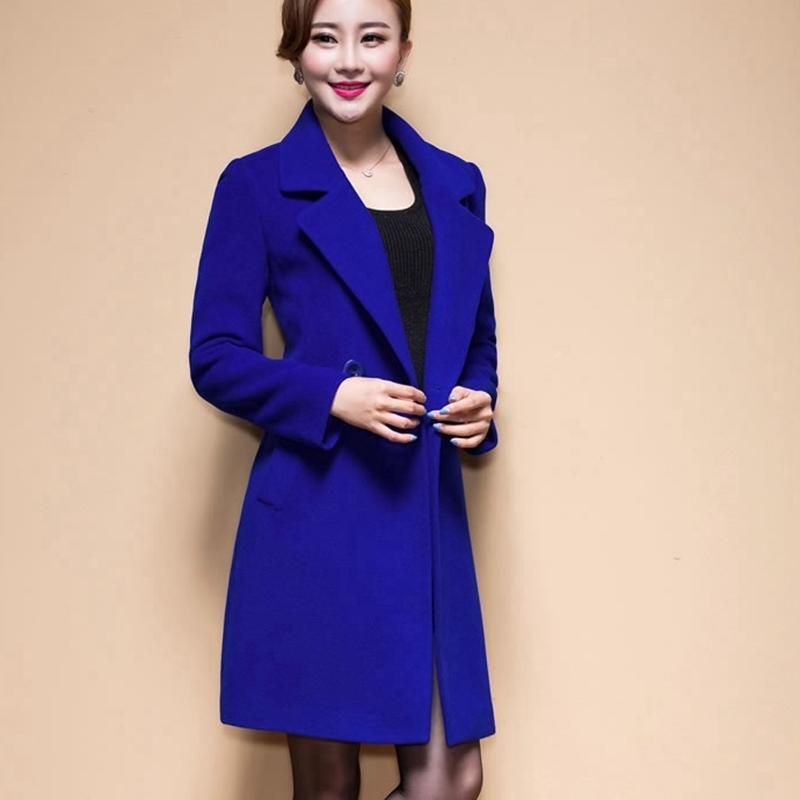 XUXI Female Fashion Women Woolen Coats High Elegant Long Slim Winter Jacket Royal Coats Wool Coat Jackets Plus Size 4XL FZ237 201103